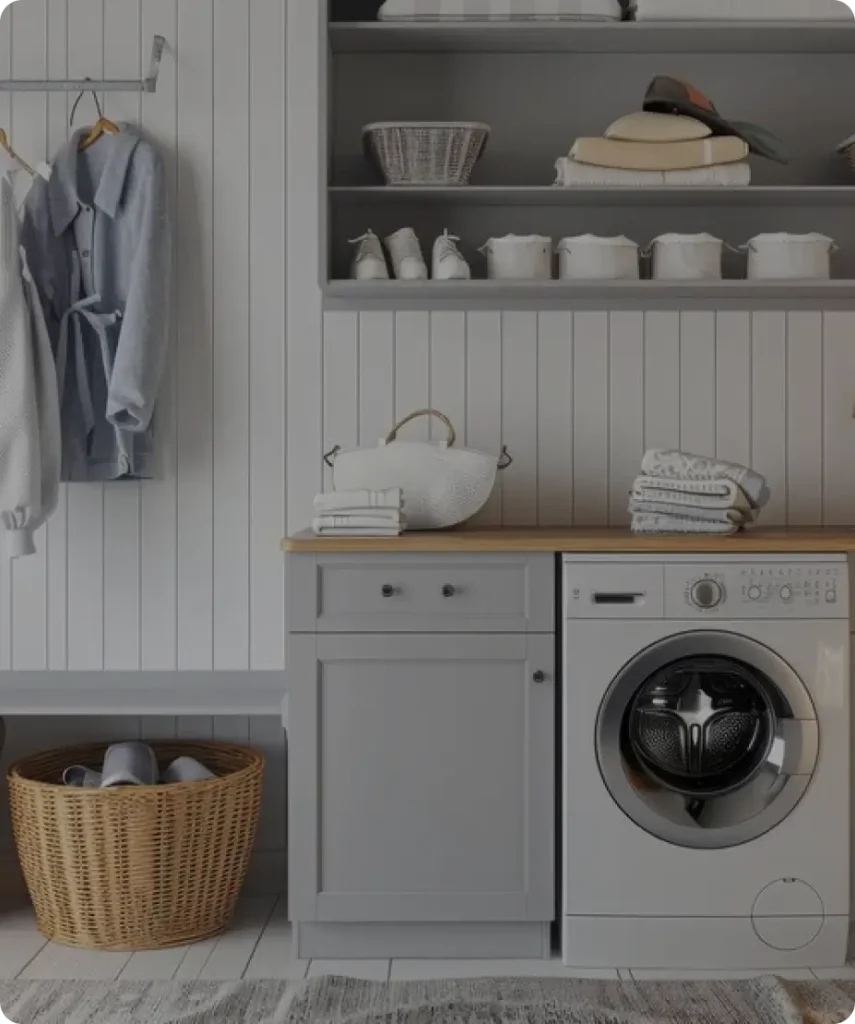 custom laundry room